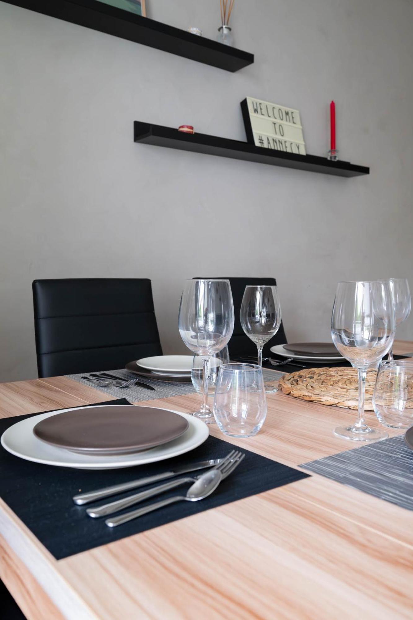 אנסי Appartement Cosy 6 Pers Pres Du Lac Avec Garage מראה חיצוני תמונה
